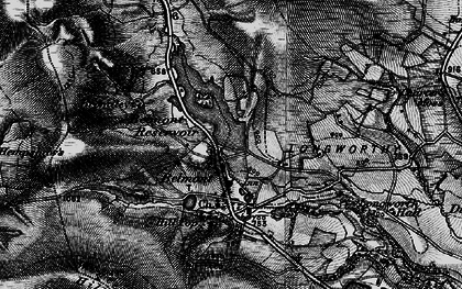 Old map of Bromiley in 1896