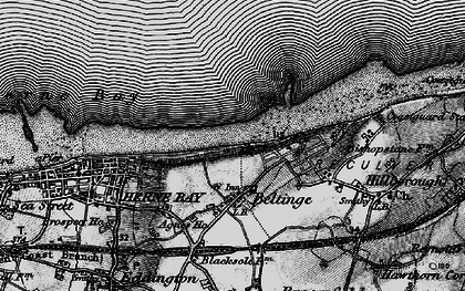Old map of Beltinge in 1894