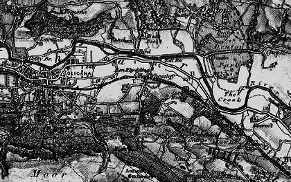 Old map of West Park Wood in 1898