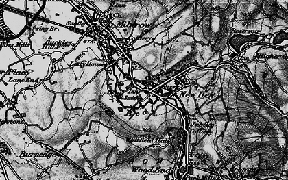 Old map of Bentgate in 1896