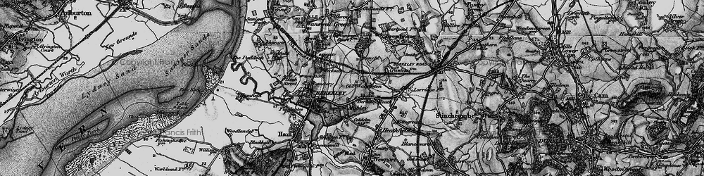 Old map of Bushy Grove in 1897
