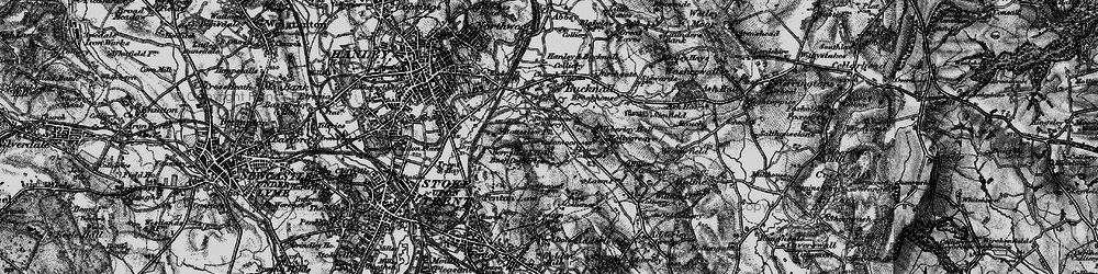 Old map of Berry Hill in 1897