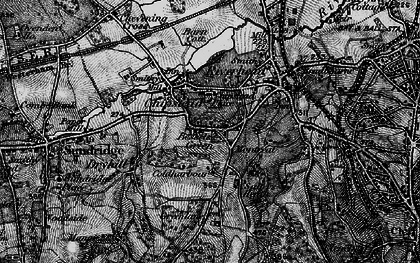 Old map of Bessels Green in 1895