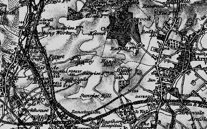 Old map of Bestwood in 1899