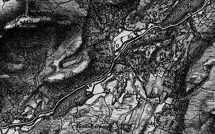 Old map of Afon Gorsen in 1899