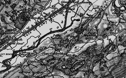 Old map of Bethlehem in 1898