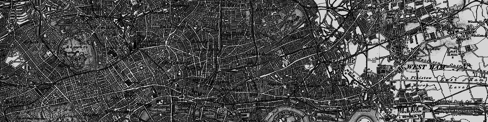 Old map of Bethnal Green in 1896