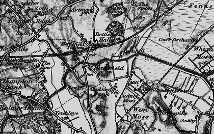Old map of Bettisfield in 1897
