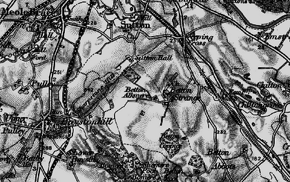 Old map of Betton Alkmere in 1899