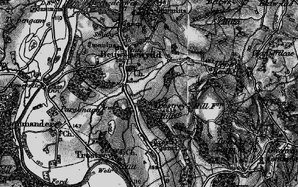 Old map of Trostrey Hill in 1897