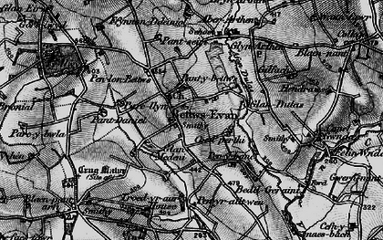 Old map of Betws Ifan in 1898