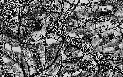 Old map of Bierley in 1896