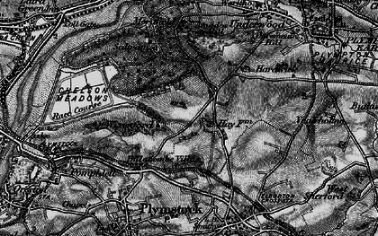 Old map of Billacombe in 1898
