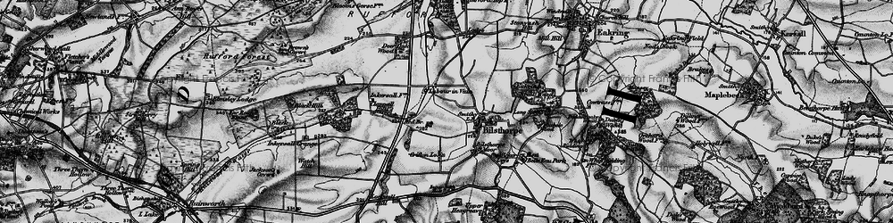 Old map of Bilsthorpe in 1899