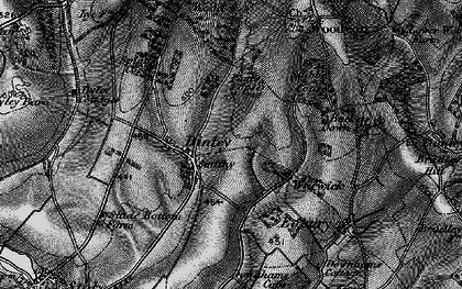 Old map of Binley in 1895