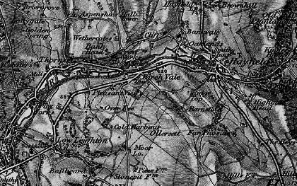 Old map of Birch Vale in 1896