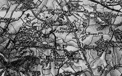 Old map of Brainge in 1898