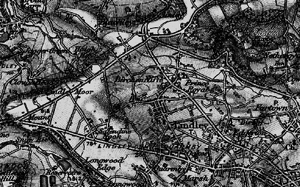 Old map of Birchencliffe in 1896