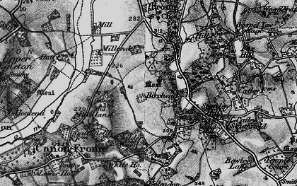 Old map of Birchend in 1898
