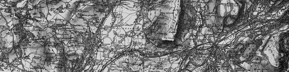 Old map of Birchgrove in 1897
