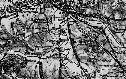 Old map of Birdholme in 1896