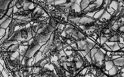 Old map of Birkenshaw in 1896