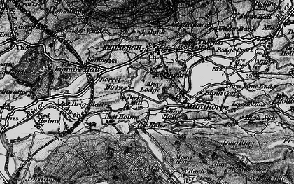 Old map of Birks in 1897