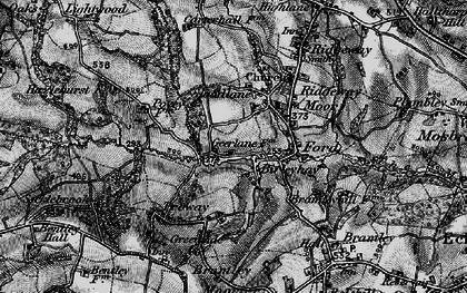 Old map of Birleyhay in 1896
