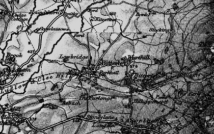 Old map of Bitterley in 1899