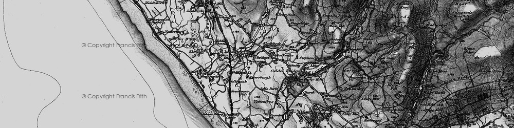 Old map of Blackbeck in 1897