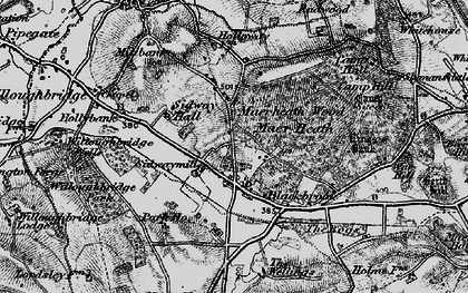 Old map of Blackbrook in 1897