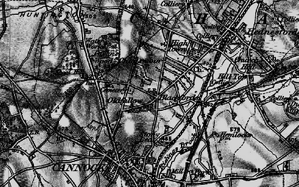 Old map of Blackfords in 1898