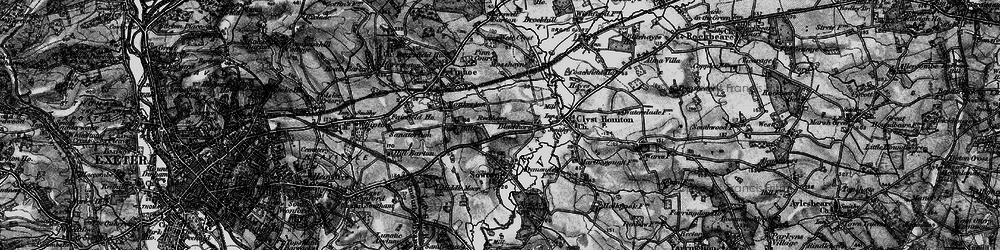 Old map of Blackhorse in 1898
