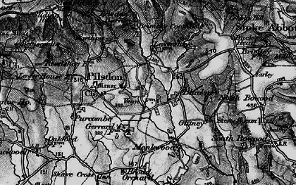 Old map of Blackney in 1898