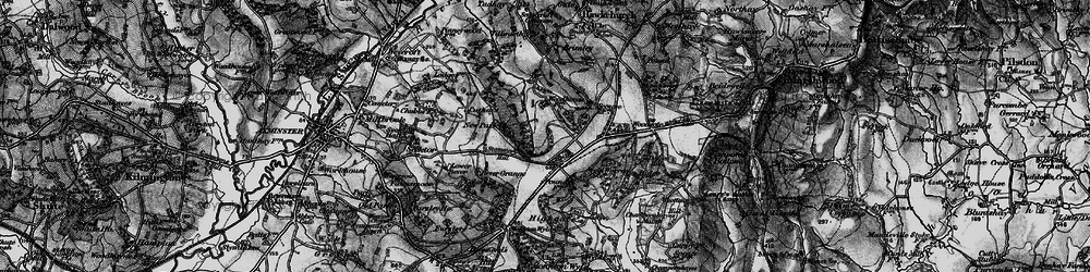 Old map of Wyld Warren in 1898