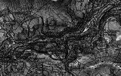 Old map of Blackrock in 1897