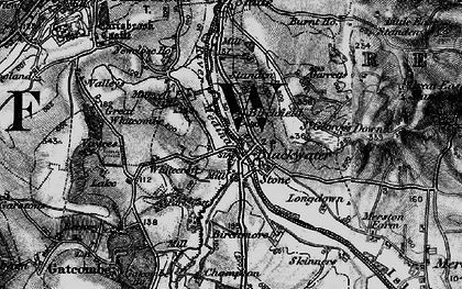 Old map of Birchfield Ho in 1895
