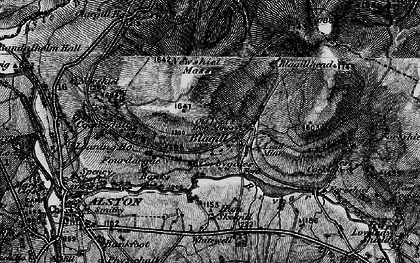 Old map of Broad Meadows in 1897