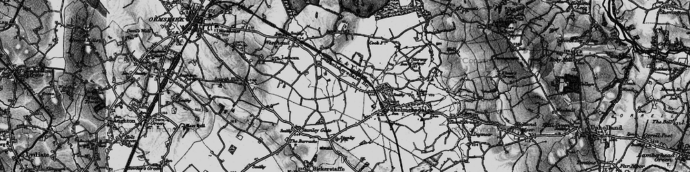 Old map of Blaguegate in 1896