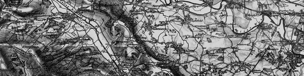 Old map of Blakemere Hill Wood in 1898