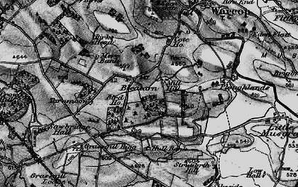 Old map of Bleatarn in 1897