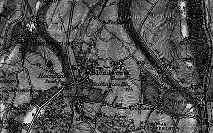 Old map of Blendworth in 1895