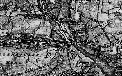 Old map of Blubberhouses in 1898