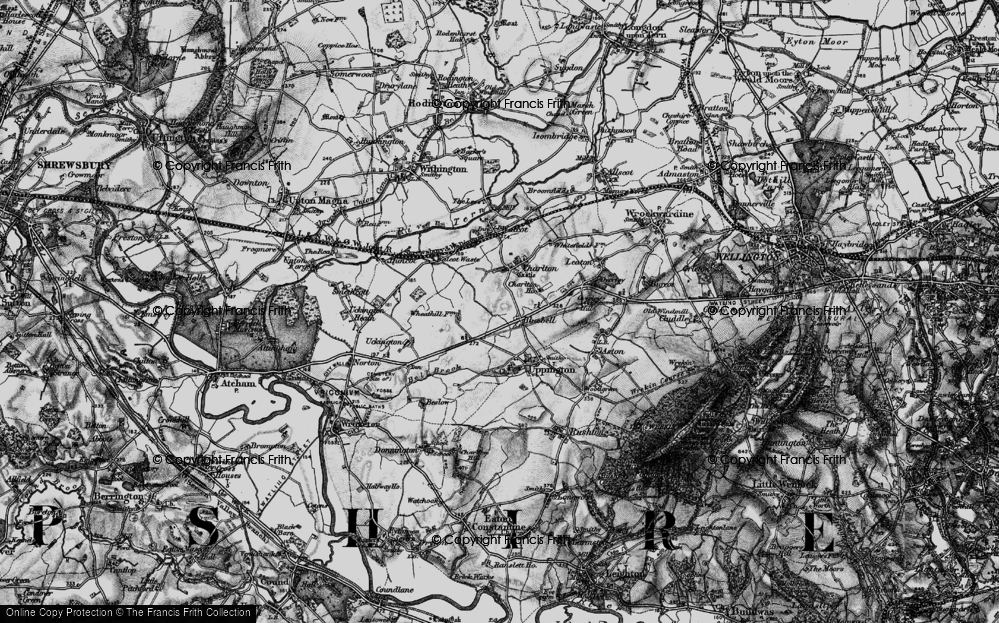 Historic Ordnance Survey Map of Bluebell, 1899