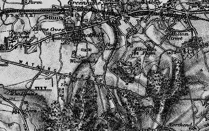 Old map of Bluewater in 1895
