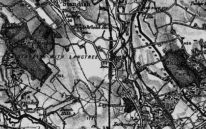 Old map of Boar's Head in 1896