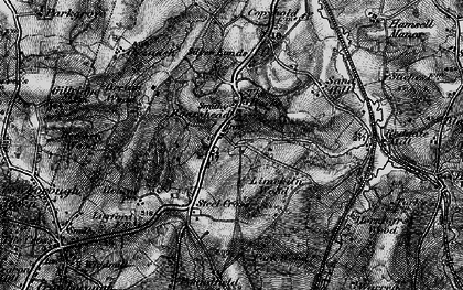 Old map of Aldwick Grange in 1895