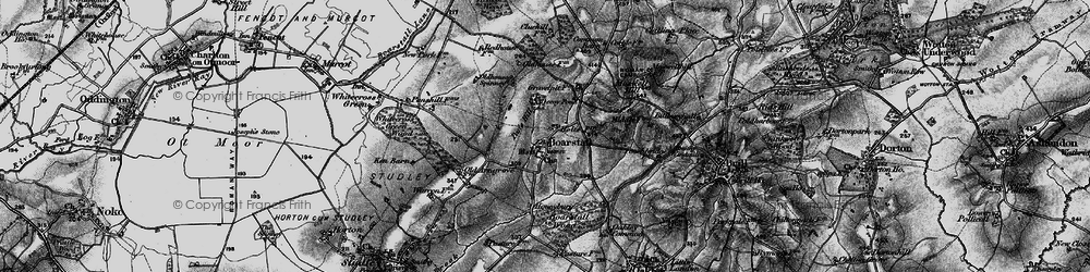 Old map of Whitecross Green Wood in 1896