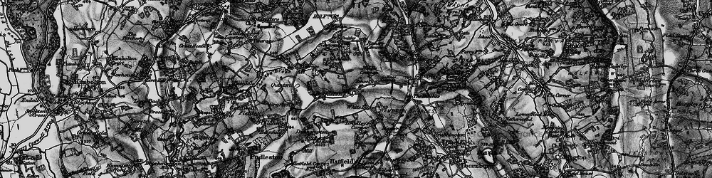 Old map of Bockleton in 1899
