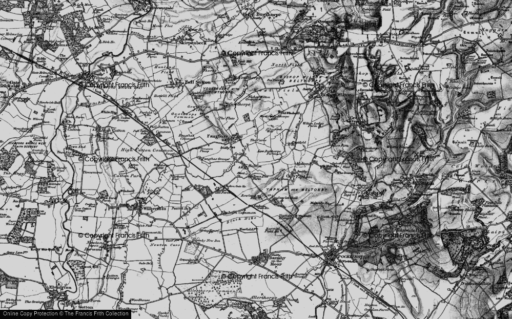 Old Map of Bolton, 1898 in 1898
